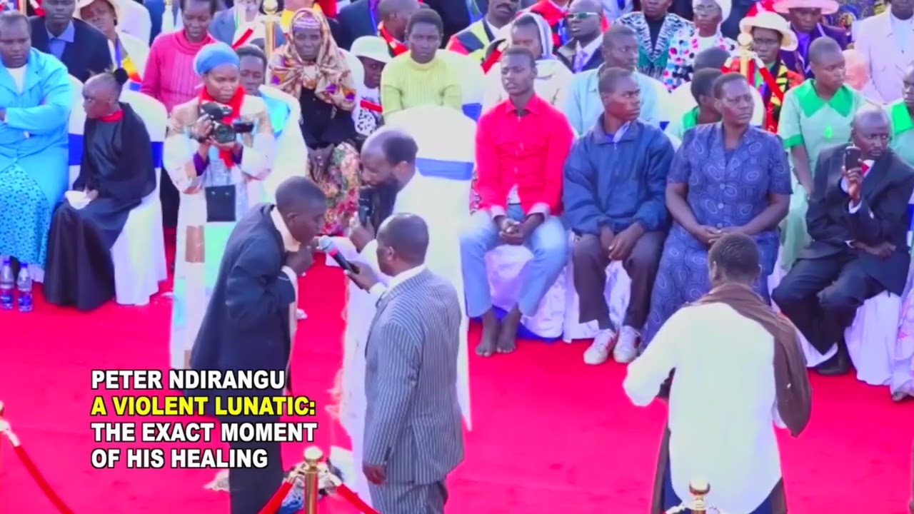 Peter Ndirangu - Lunatic Healed - Prophet Dr. Owuor, Eldoret Revival Meeting