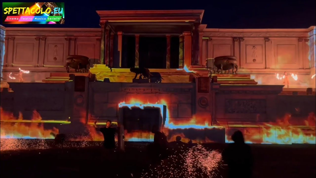 Roma On Fire, video reportage del live show che incendia l'estate dalla suggestiva arena di Ben-Hur