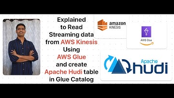 Create Apache Hudi table using Glue(in catalog) by reading streaming data from AWS Kinesis