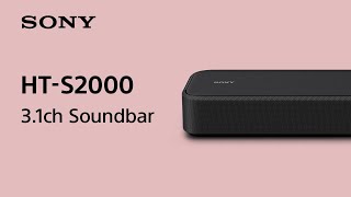 Para los Audiolovers: Sony presenta la barra de sonido HT-S2000 con Dolby  Atmos® que ofrece una experiencia de sonido envolvente cinematográfico - El  Diario de América