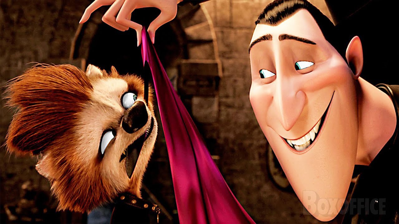 Drácula conoce al lobo BEBÉ | Hotel Transylvania | Clip en Español 🔥 4K