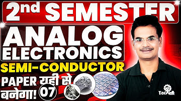 #7 Analog Electronics | ECD | BEEE | Polytechnic 2nd Semester All India Polytechnic Diploma 2024