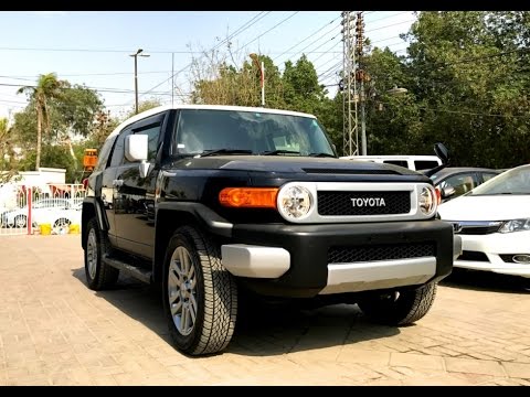 Toyota Fj Cruiser Startup Complete Review Pakistan Youtube