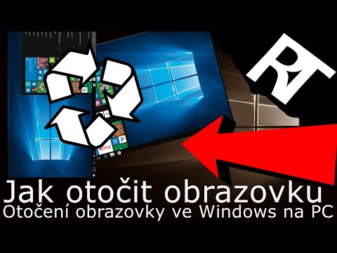 Jak otočit obrazovku na PC | Jak otočit obrazovku na notebooku