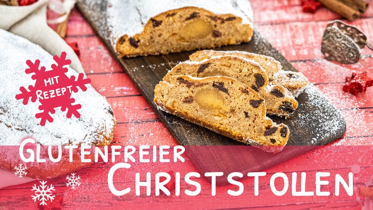 Glutenfreier Christstollen | Rezept - YouTube