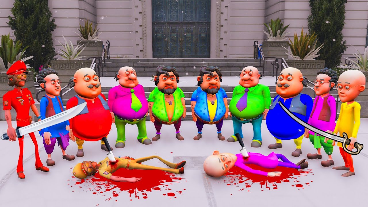 मोटू पतलू जॉन द डॉन के साथ लुका-छिपी | Motu Patlu Play Hide And Seek With John The Don In Gta V