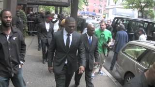 HipHop stars at Chris Lightly's Funeral in New York City