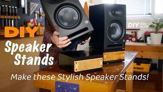 Diy Monitor Speaker Stands Turn Your Desk Into A Masterpiece