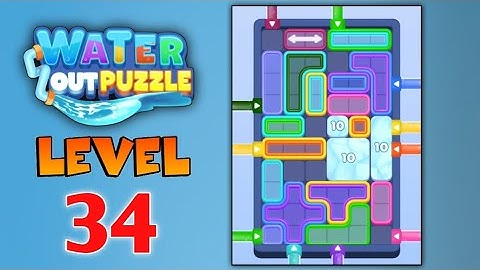 Water Out Puzzle Level 34 Game Walkthrough