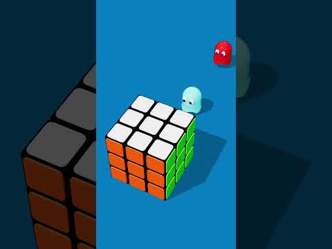 Rubik Cube Pac-Man 1