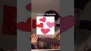 TUTORIAL | “migraine” by jaydes #guitartutorial