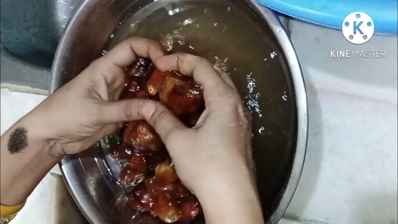 how to clean dates before eat YouTube