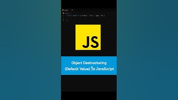 Object Destructuring (Default Value) ใน JavaScript #js #เขียนโปรแกรม #javascript #kongruksiam