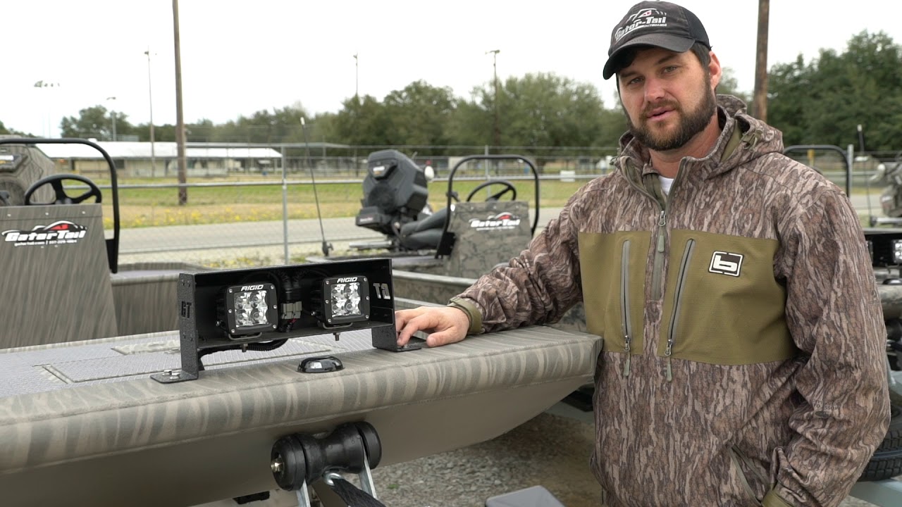 GatorTail Boat Options LED SWAMP LIGHTS YouTube