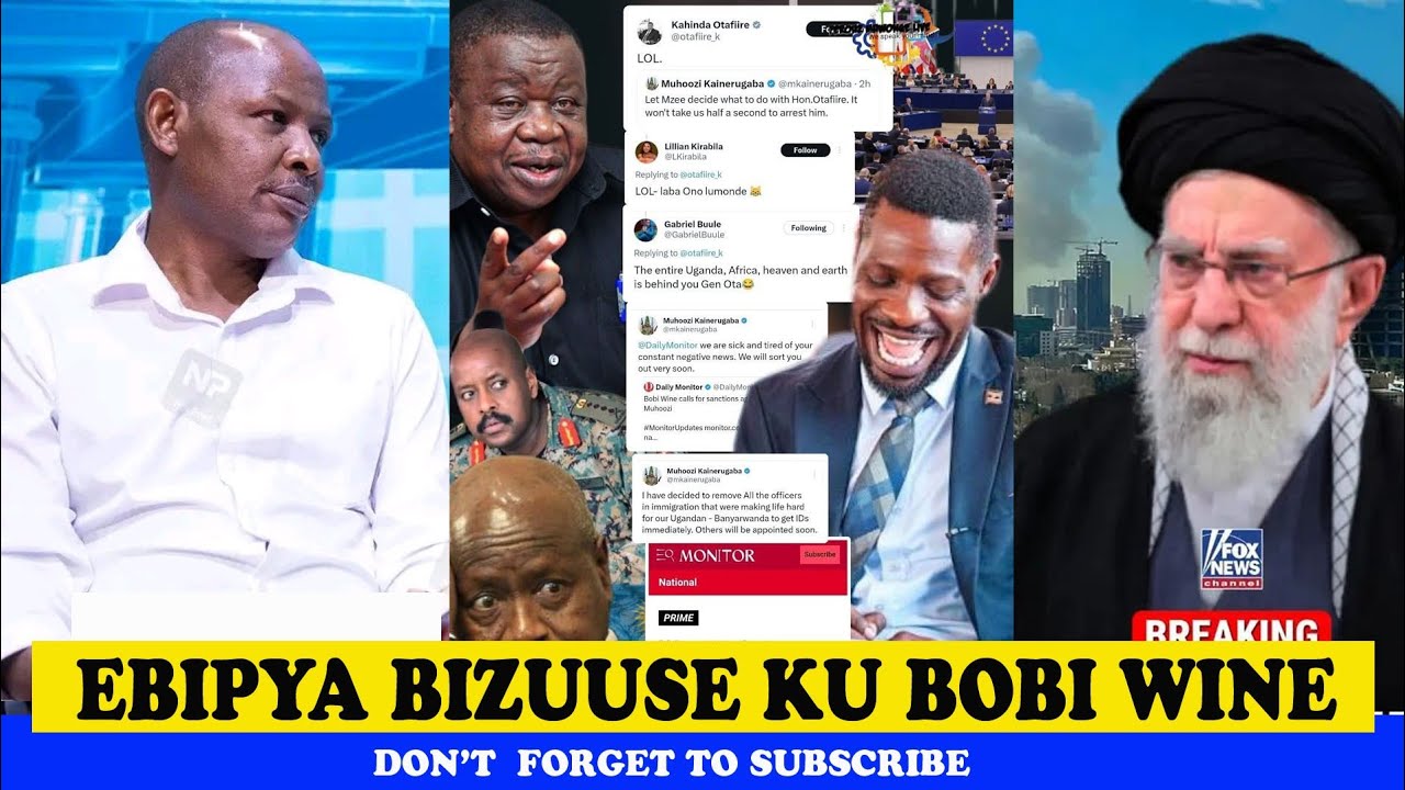 Hooooo Ebipya Bizuuse Ku Bobi Wine Esanyu Libata; Rwomushana Charles Today 