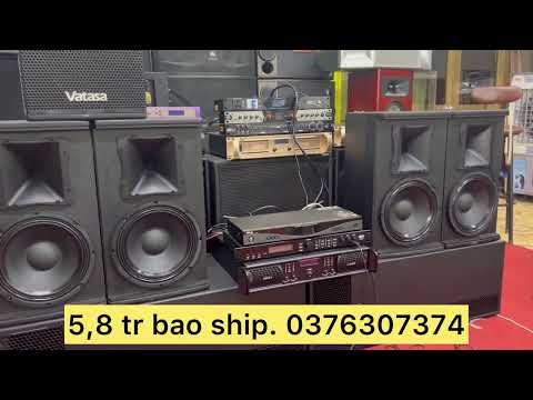 Video Loa vatasa bass 25 bãi xịn. Đẹp rẻ hay. Ghép 3 đôi vào... - youtube
