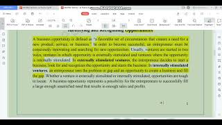 mgt602 entrepreneurship theme no 6 conceptual/ highlighted handouts