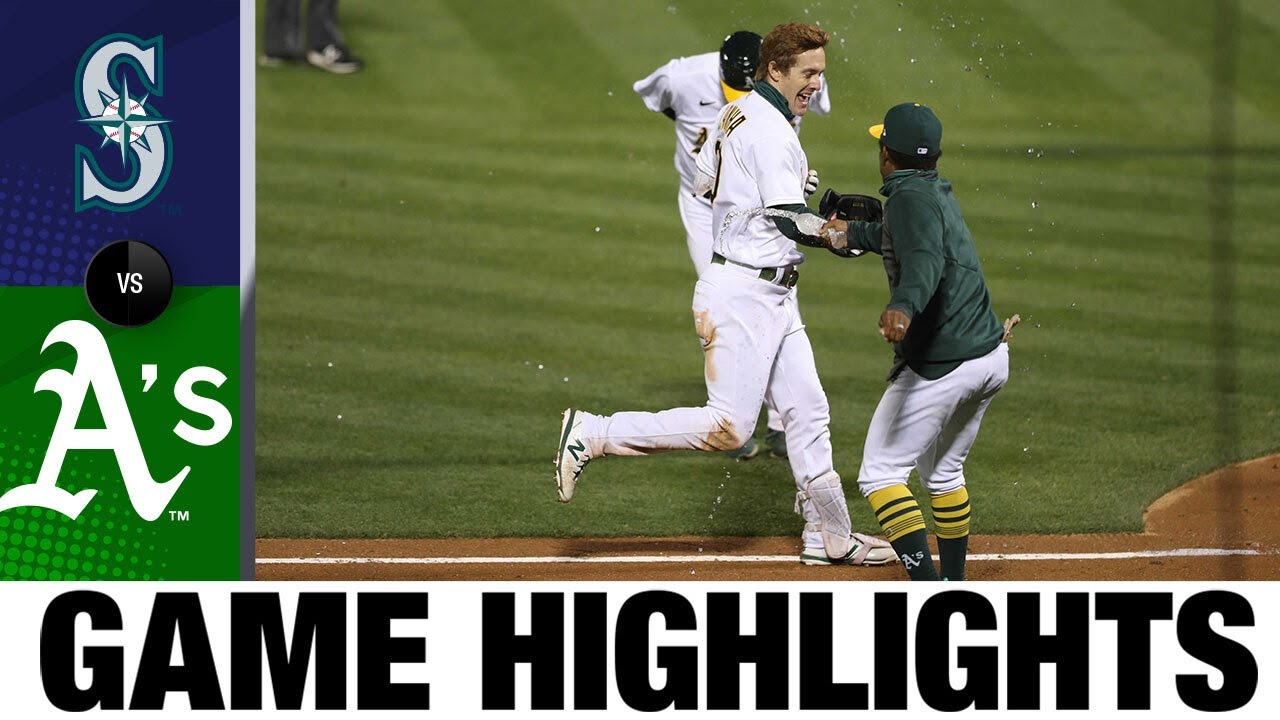 Mark Canha's walkoff home run seals A's 31 win MarinersA's Game