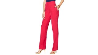 DG2 by Diane Gilman WrinkleResistant Gabardine WideLeg T...