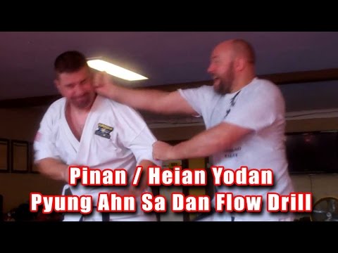 Practical Kata Bunkai: Pinan / Heian Yodan (Pyung Ahn Sa Dan) Flow Drill