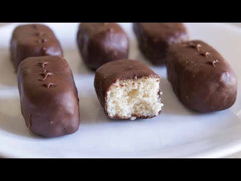 חטיפי באונטי ביתי | מתכון פשוט מ4 מצרכים בלבד