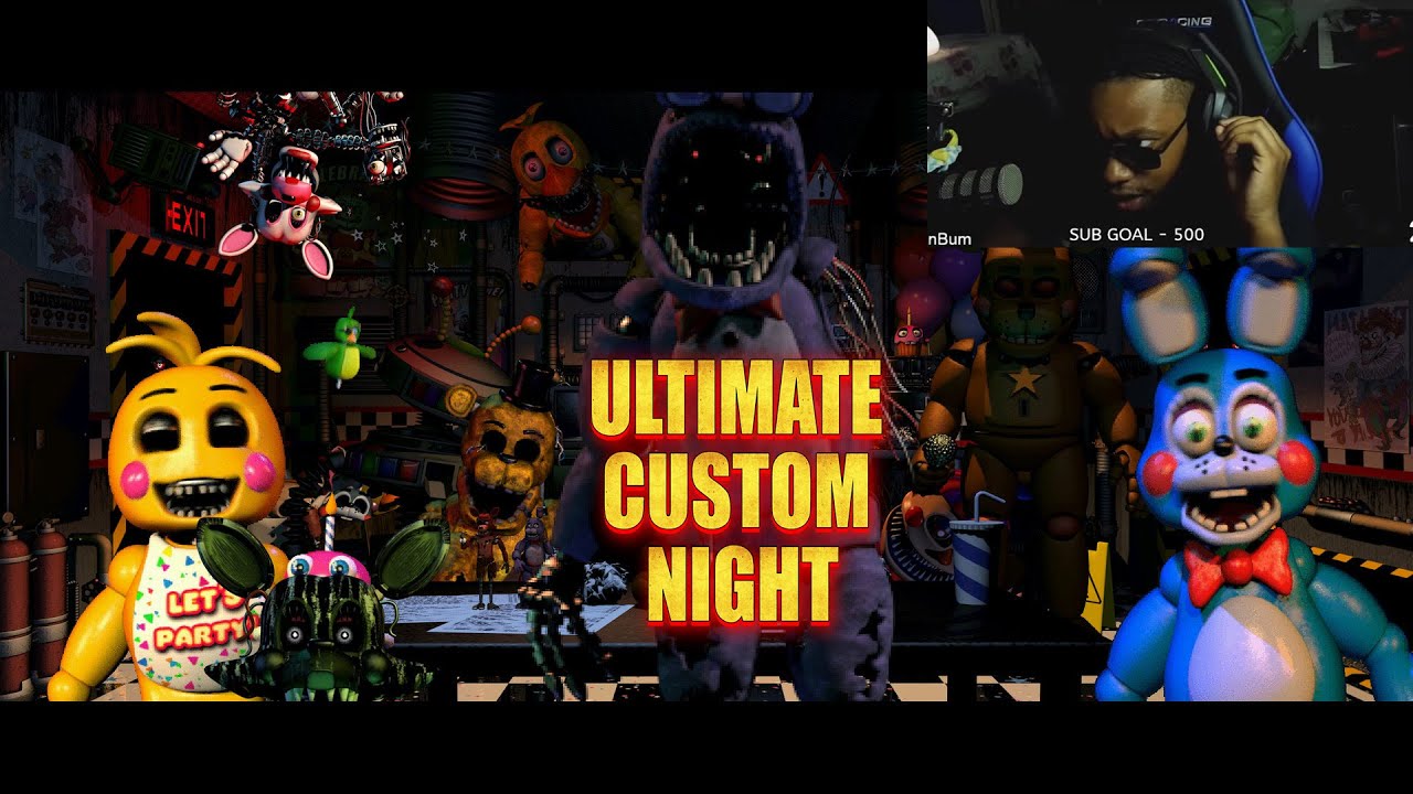 The Hardest FNAF Challenge Ever – Ultimate Custom Night - YouTube