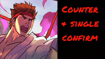 SFV Ryu - Nice counter hit confirm and single hit confirm