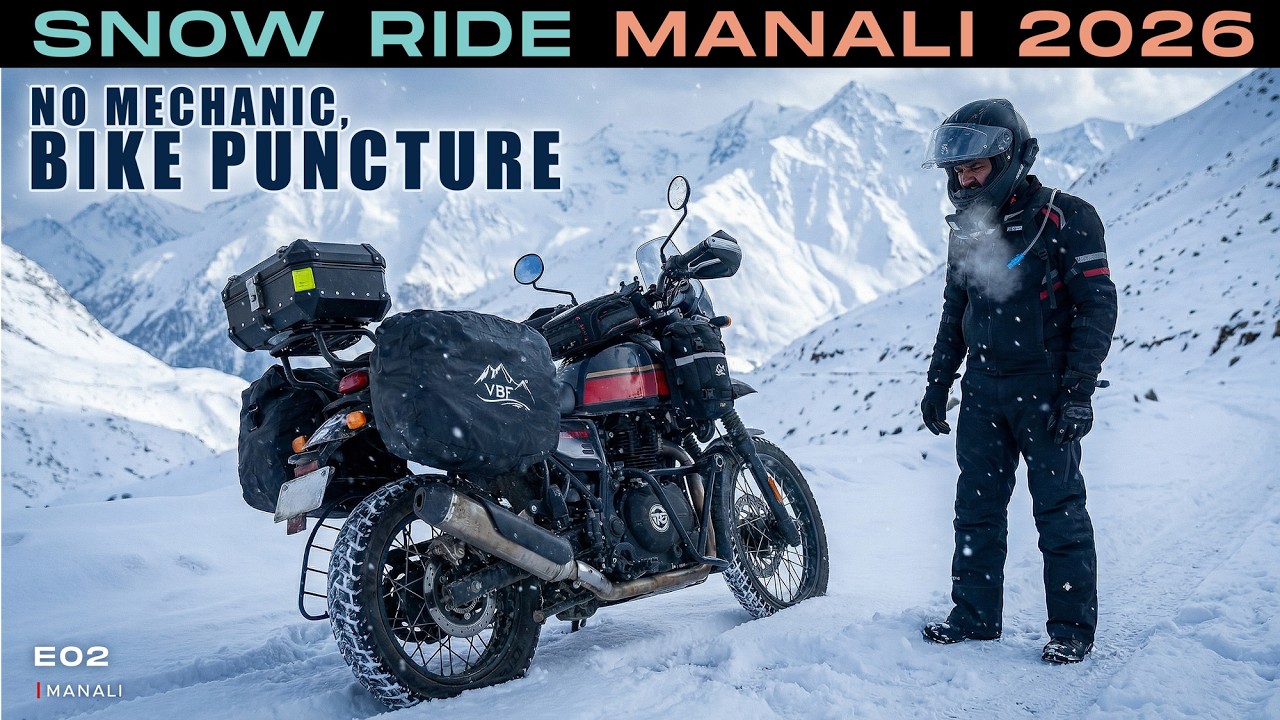 *“BIG PROBLEM* Snow Ride Ka Sabse Bura Din 😢❄️ | Snow Manali E02