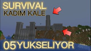 KADİM KALE YÜKSELİYOR:Minecraft survival 05 by Özgür04 37 views 2 years ago 5 minutes, 38 seconds