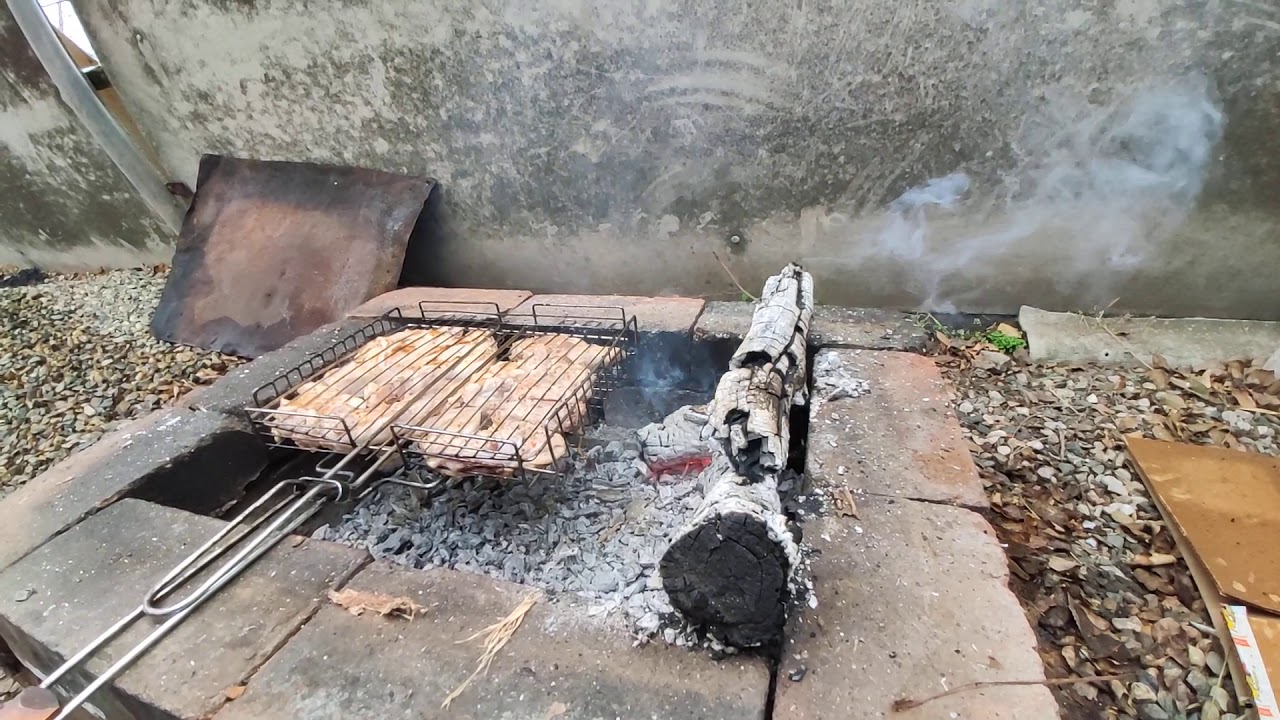 Как сделать шашлык из кролика.