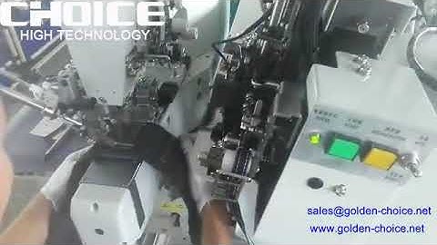CHOICE BRAND GC254 automatic double needle belt loop sewing machine