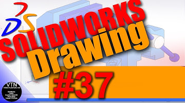 SOLIDWORKS Drawing 37 ( Relative to Model View )