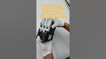 Siemens 3RT1044 1AK60 #unboxing #automobile #mitsubishievo #plc #presencesensor #abb #printer