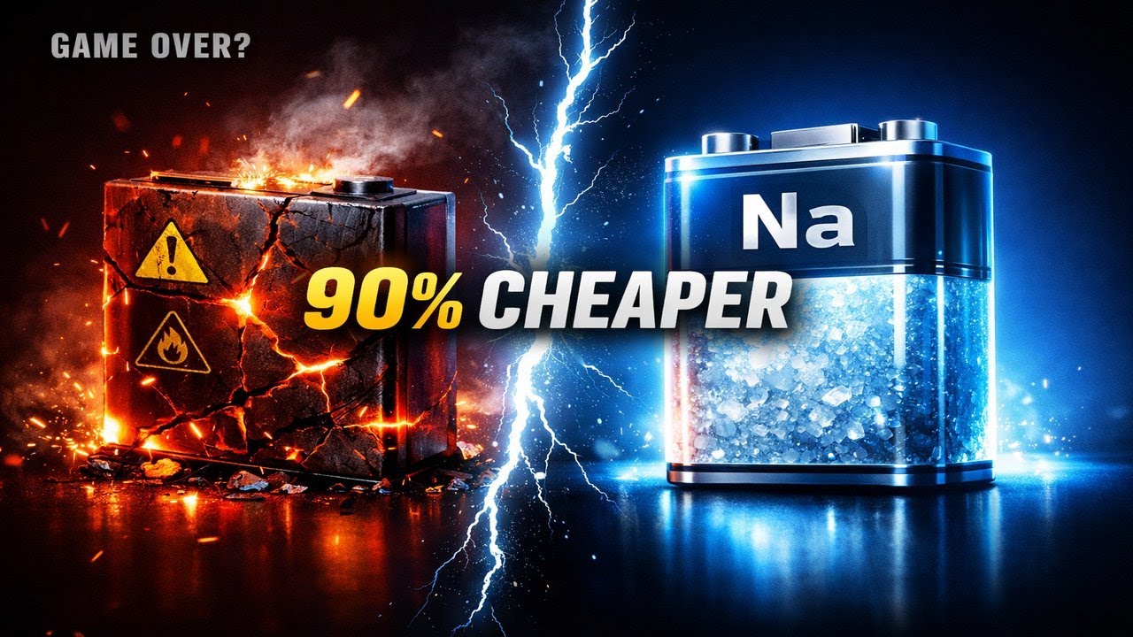 China Develops a GAMECHANGING Sodium Battery 90 Percent Cheaper Than ...