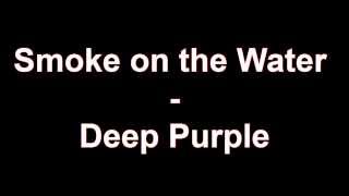 Deep Purple - Smoke on the Water Bass Backingtrack chords