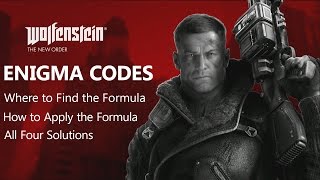 Wolfenstein The New Order - All Collectibles Guide (Enigma Codes, Gold Items, Letters, Health,Armor)