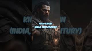 Top 7 Greatest Swordsmen ⚔️ in World History  #shorts  #history  #viral  #ai  #aiart #education