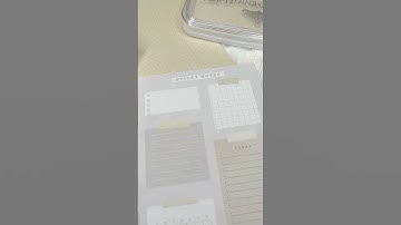 Planner + Journaling Sticky Notes