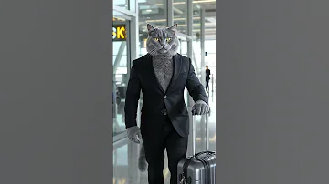 القط الضعيف اتغلب قدام الكل بس أخوه رجع الكرامة Ai Cat Shorts 