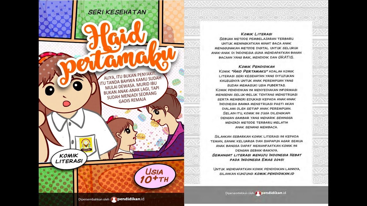 Haid Pertamaku Komik Pendidikan Youtube