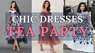 Charm and Elegance: Tea Party Dresses for Women - Outfit Ideas and Fashion Inspiration screenshot 1