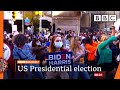 Biden supporters party as he leads in Pennsylvania 🇺🇸 US Election @BBC News live - BBC