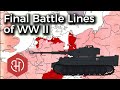 Territories under german control till the end of wwii  the very last battles of ww2 in europe