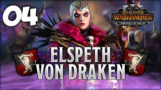 THE GRAVEYARD ROSE'S WAR ON THE UNDEAD! Total War: Warhammer 3  Elspeth Von Draken [IE] Campaign #4