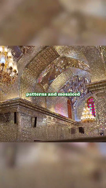 Is This the Most Sparkly Building Ever? Shah Сheragh Shrine in Shiraz Iran.  #arthistory #history
