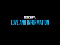 Love and information at antaeus trailer