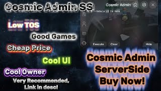 Cosmic Admin SS Showcase!
