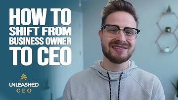 How To Shift From Business Owner Operator to CEO | Richard Shaull | Unleashed