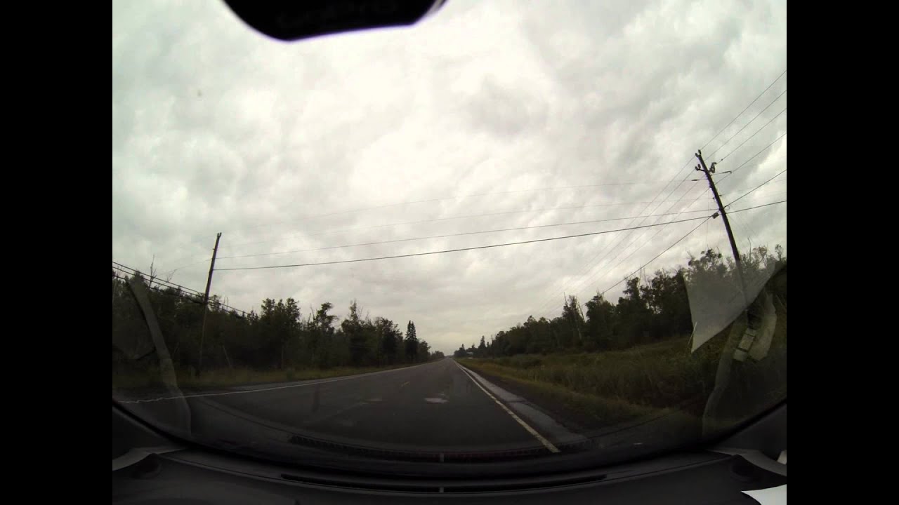Road Footage Scenic HWY 61 West From Grand Portage MN (FULL VERSION
