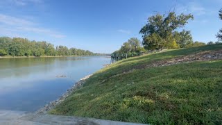 Wabash River levels are low with the lack of rain